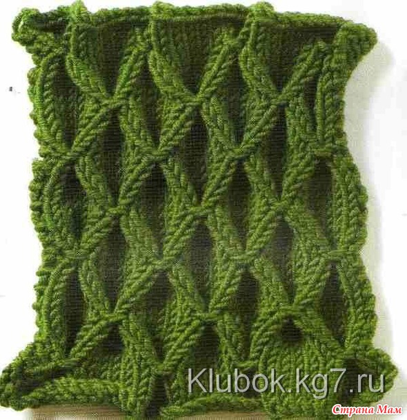 В копилку УЗОРов(спицы)