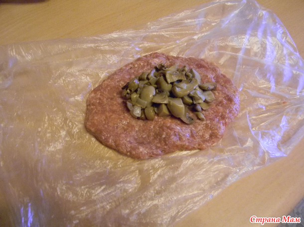 Зразы с грибами.