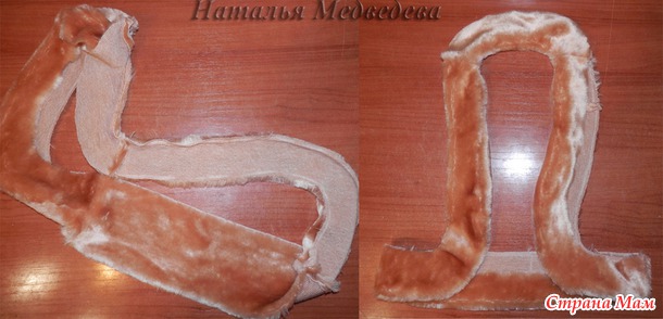 Детская меховая жилетка