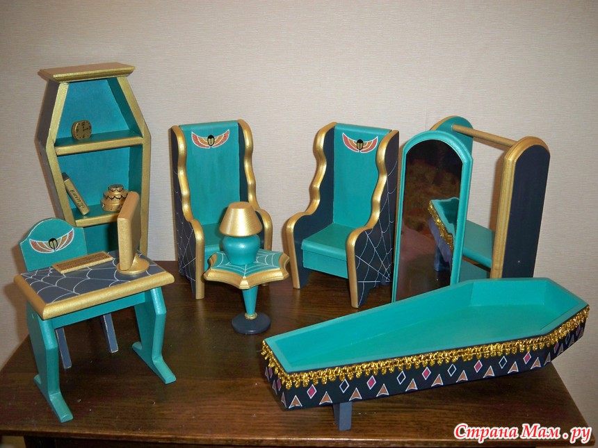 Кукольная мебель для Барби, Монстер Хай - кресло Завиток, грн. - Kidstaff | №