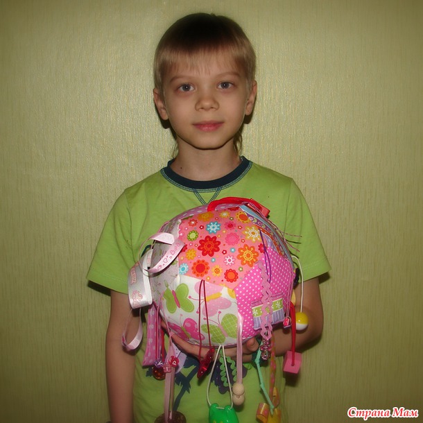 Развивающий мячик