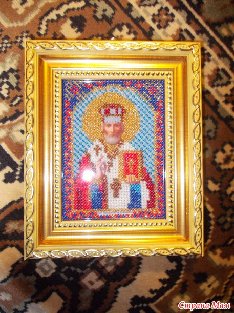 Икона бисером