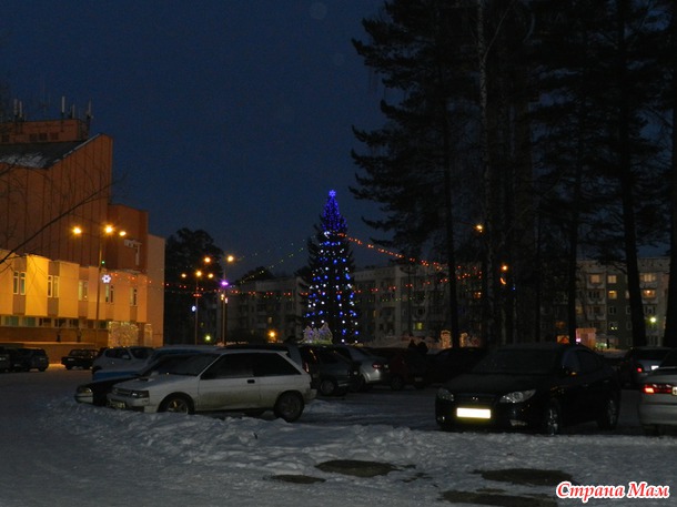 Ёлочки начинаются... или как украшен наш городок;) часть вторая