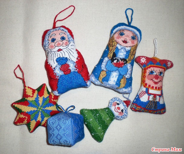 *Вот готовы и мои Новогодние поделочки!