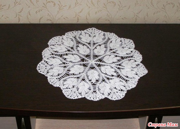 Вот и моя первая салфеточка готова