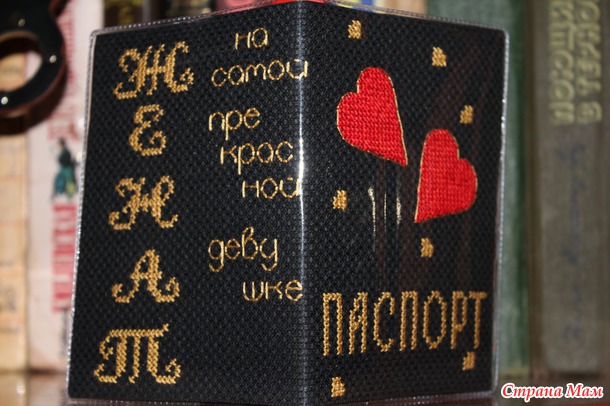 *Обложка на паспорт