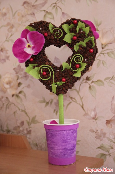 Кофейное сердце