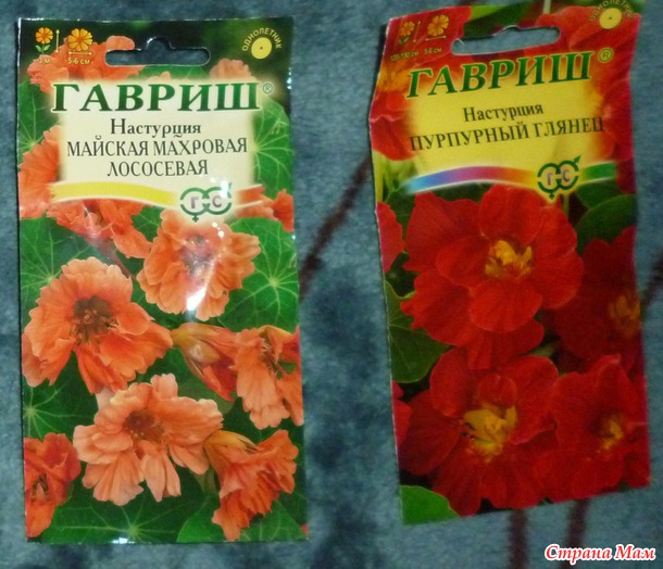 Семянок прикупила...