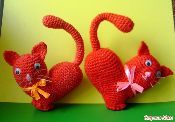 Котики-сердечки