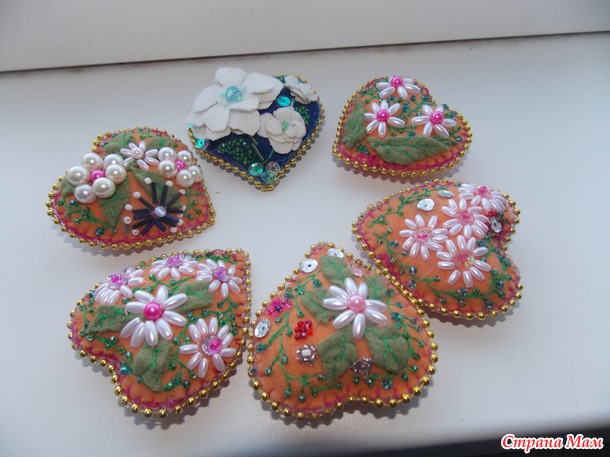 Сердечки к дню св Валентина