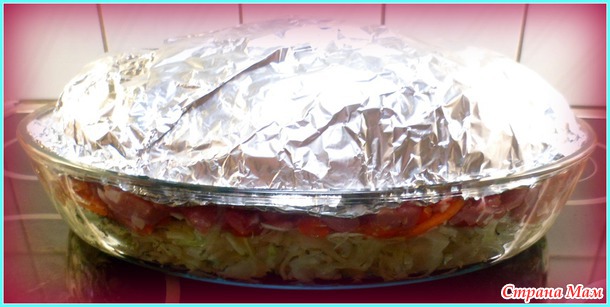 Свинина с овощами