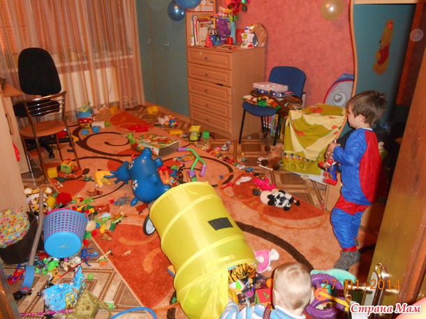 Когда в доме маленькие гости )))