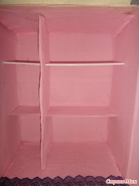 Шкаф из коробки