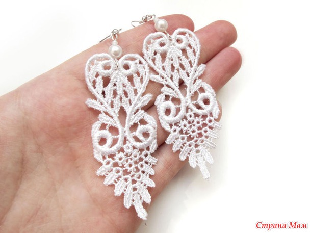 СЕРЬГИ ИЗ ГИПЮРА
