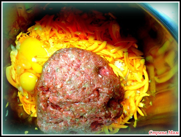 Мясная запеканка