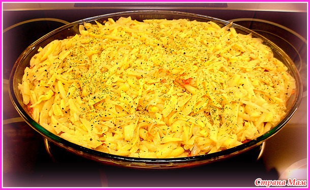 Мясная запеканка