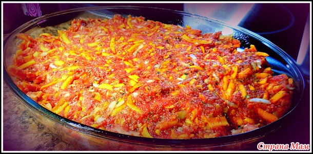 Мясная запеканка