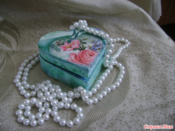 Сердечная шкатулочка