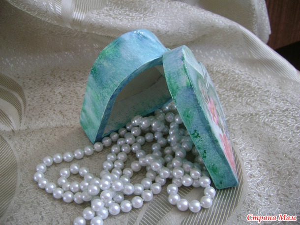 Сердечная шкатулочка