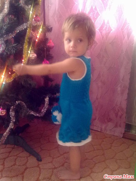 НОВОГОДНЯЯ ВЯЗАЛКА.
