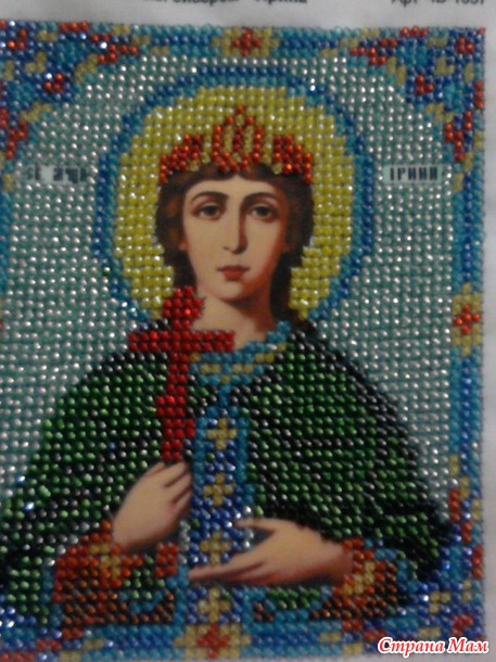 Еще одна моя икона.