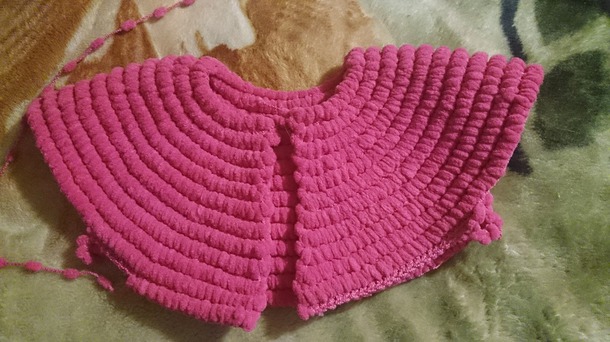 Пальтишко из пряжи Alize Baby Set Marifetli