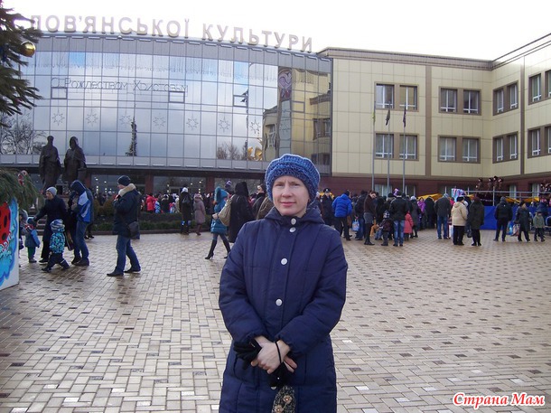 . Берет с вытянутыми петлями