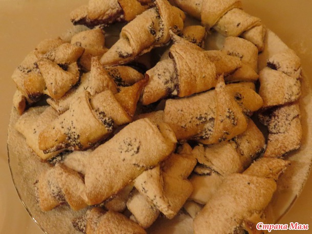 Рогалики с маком