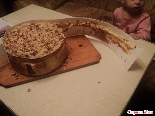 Хвастик... ТОРТ с бананами