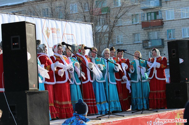 Олимпийский огонь в Урюпинске 19.01.2014