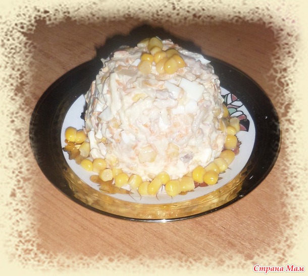 Салат куриный