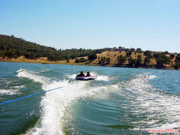 Наше умирающее озеро Folsom Lake :(
