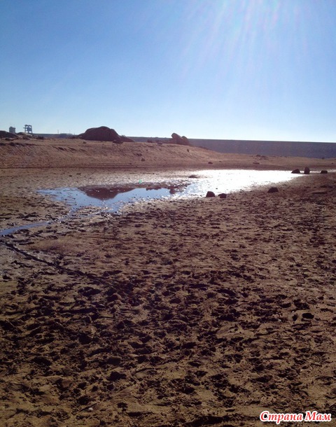 Наше умирающее озеро Folsom Lake :(