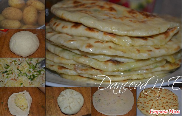 Хычины, вкуснющие лепешки