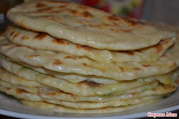 Хычины, вкуснющие лепешки