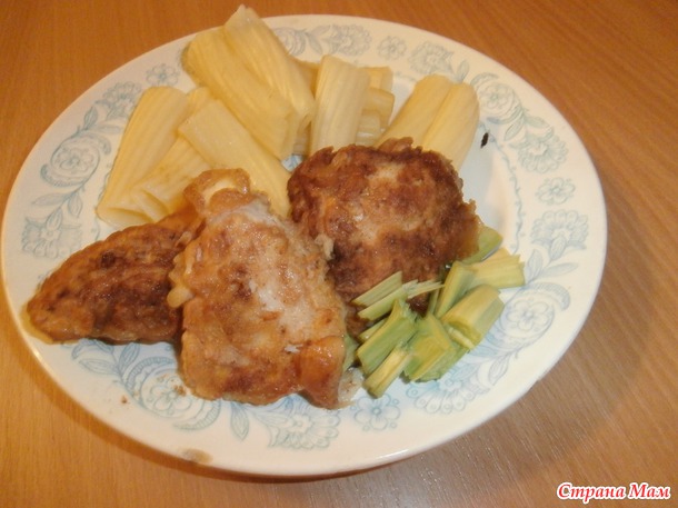 Куриная грудка в кляре