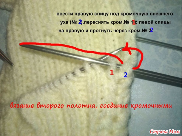 . Комплект ОЗОРНЫЕ КОСИЧКИ. шапка и манишка