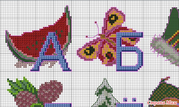 Алфавит с картинками.