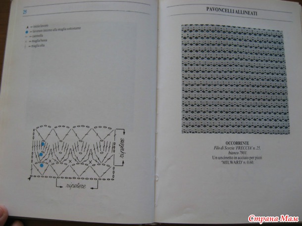 . Схемы крючком № 2