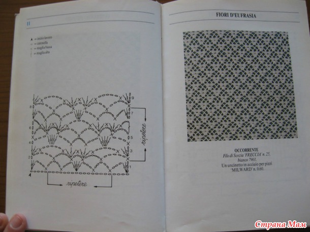 . Схемы крючком № 2