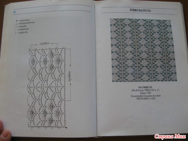 . Схемы крючком № 2