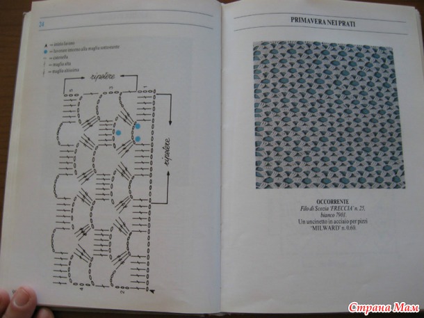 . Схемы крючком № 2
