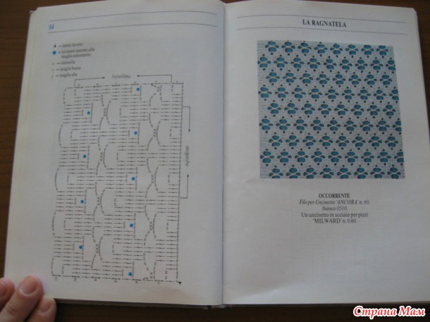 . Схемы крючком № 2