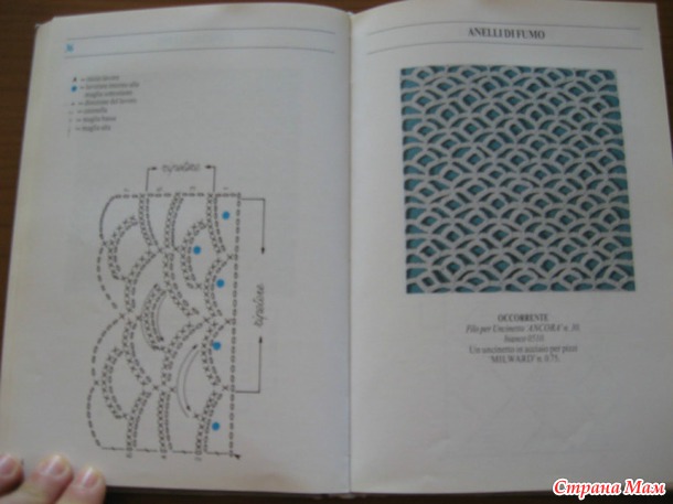 . Схемы крючком № 2