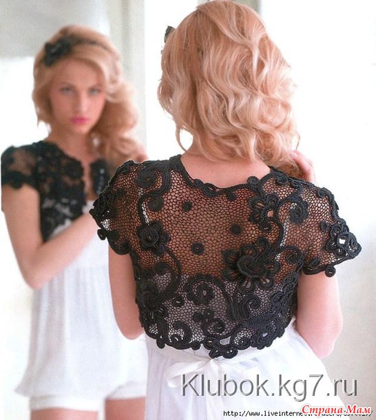 Очень красивое болеро))) (ДОПОЛНИЛА)