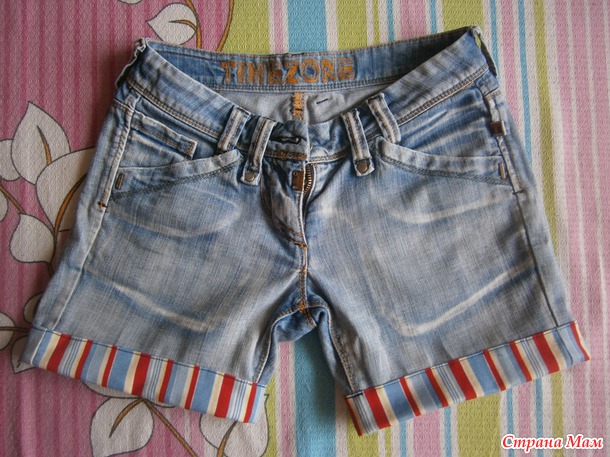 Джинсовые шорты