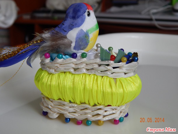 Корзиночка из мыла
