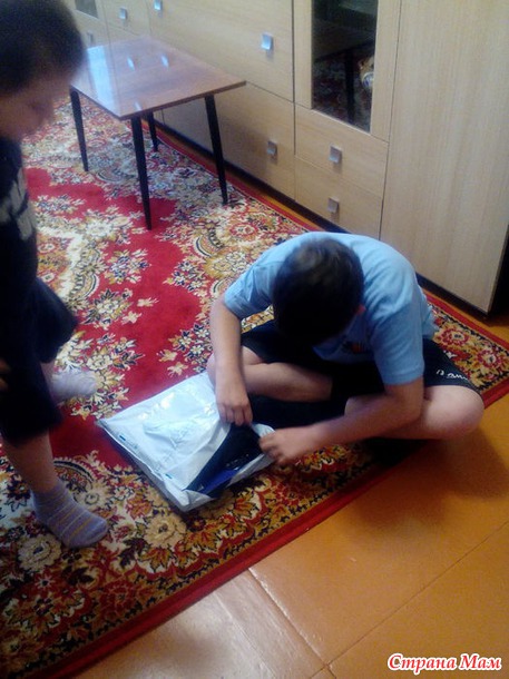 Наш подарочек из Иркутска.