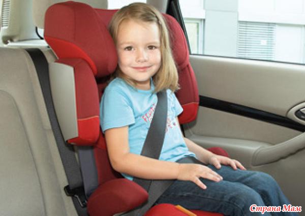 Кресло для ребенка в машину от 4 лет