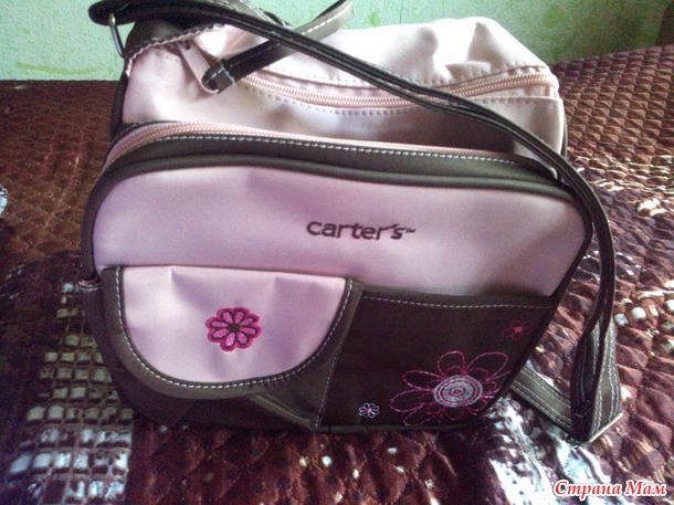Сумка для детских вещей Carters +